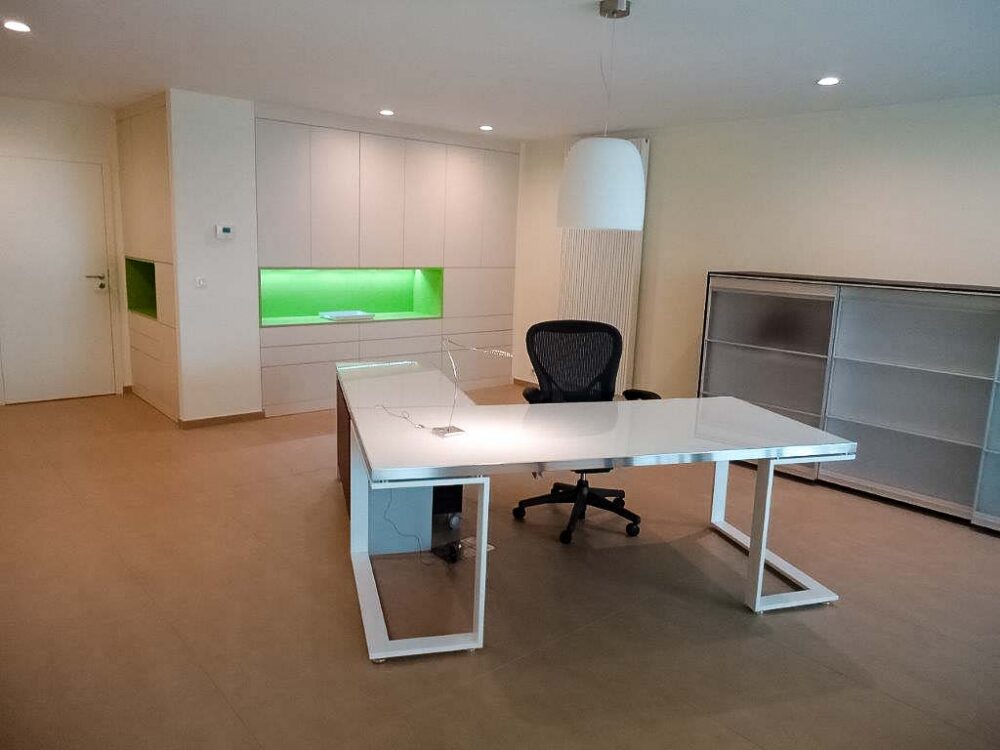 Bureau professionnel aménagé sur mesure en Brabant wallon